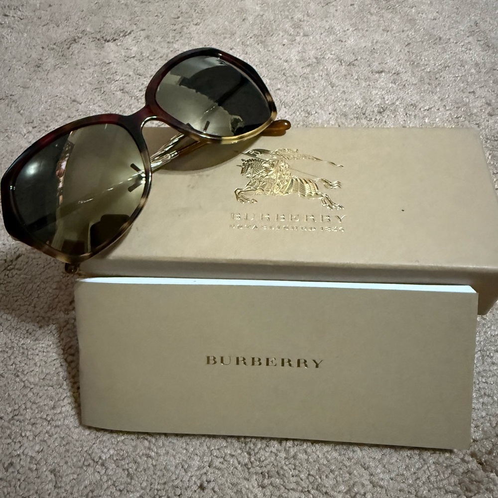 Burberry Tortoise Shell Sunglasses